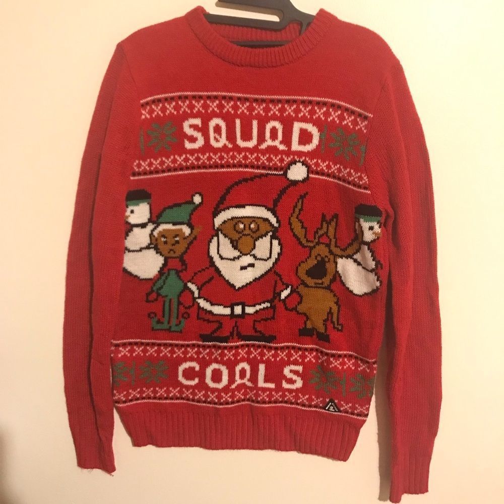 American stitch men’s Christmas sweater